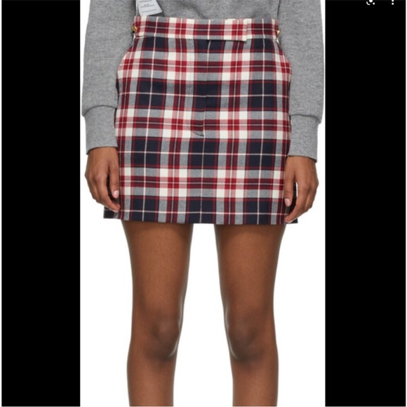 Vineyard Vines Winter Wool Plaid Skirt | Size 2 - Picture 8 of 12